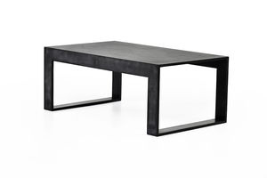 table basse / contemporaine / en béton / rectangulaire