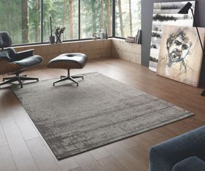 tapis contemporain / à rayures / en polyester / en acrylique