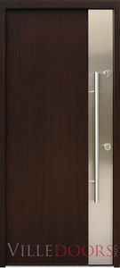 porte d'entrée / battante / en inox / de sécurité