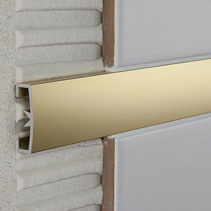 listel en aluminium / en acier inox / en PVC