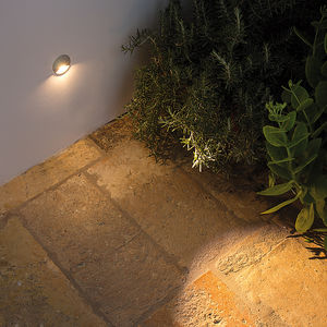 spot encastrable au mur / d'extérieur / à LED / rond