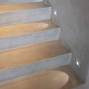 spot encastrable au mur / d'extérieur / à LED / carré