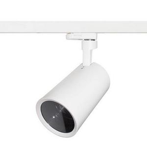 éclairage sur rail à LED / rond / en fonte d'aluminium / professionnel