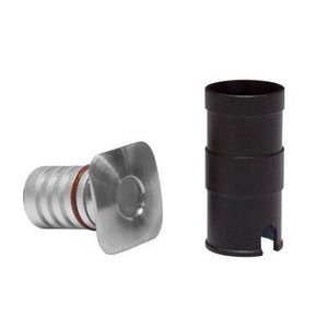 luminaire encastrable au sol / à LED / rond / d'extérieur
