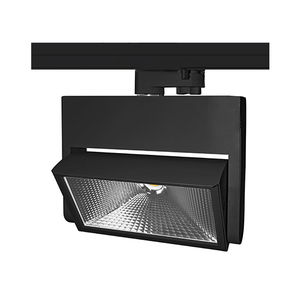 éclairage sur rail à LED / carré / en fonte d'aluminium / professionnel