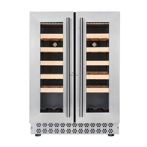 cave à vin professionnelle / en inox / électrique