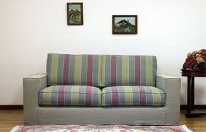 canapé modulable / contemporain / en tissu / 2 places