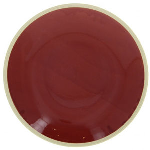 assiette plate / ronde / en porcelaine / professionnelle