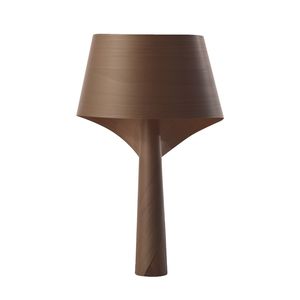 lampe de table / contemporaine / en bois