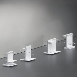 présentoir en bois / à roulettes / professionnel