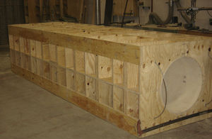coffrage modulaire / cadre / circulaire / en contreplaqué
