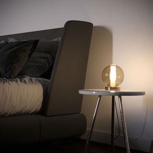 Lampe De Table Zoe Max Cangini Tucci En Verre Souffl En