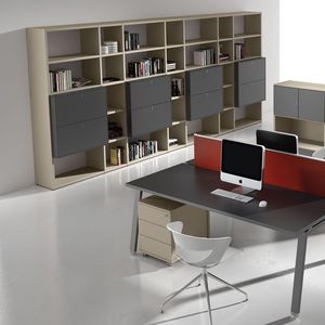 bibliothèque modulable / haute / basse / contemporaine