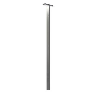 lampadaire urbain / de jardin / contemporain / en acier