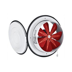 ventilateur extracteur de désenfumage / axial / mural / professionnel