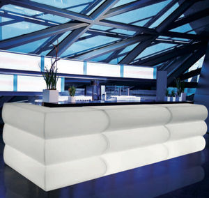 comptoir de bar / en polyéthylène / droit / en L