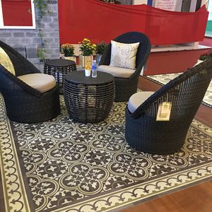 carreau ciment d'intérieur / au sol / carré / motif Victorien