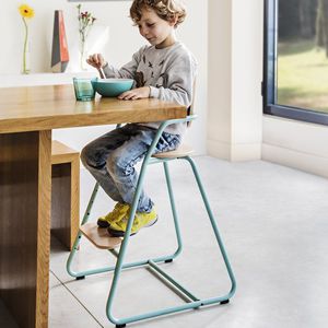 chaise haute évolutive / en bois / en métal