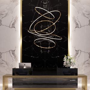 lustre contemporain / en métal brossé / en métal poli / à LED