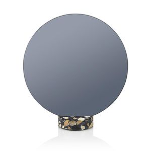 miroir à poser / contemporain / rond / en terrazzo