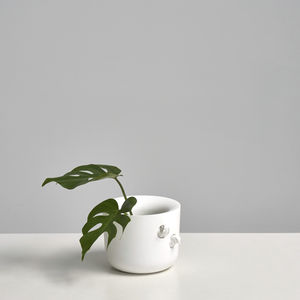 vase design original / en marbre / fait main