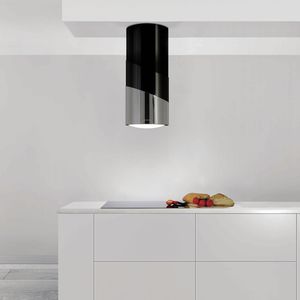 hotte de cuisine îlot / avec éclairage intégré / design original
