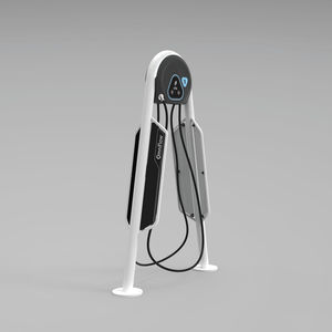range-vélo en métal / en plastique / sécurisé / pour garage