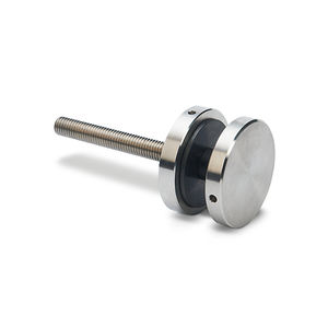 système de fixation en acier inoxydable / pour garde-corps / pour intérieur / pour verre