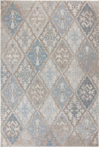 tapis traditionnel / arabesque / en polypropylène / rectangulaire