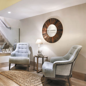 fauteuil classique / en pin / en bois massif / en hêtre