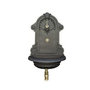 fontaine à boire murale / d'extérieur / en fonte