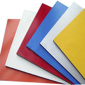 panneau composite en aluminium / pour agencement intérieur / à grande résistance / lisse