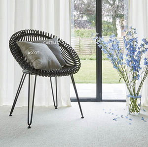 tissu pour rideaux / uni / en polyester / en coton
