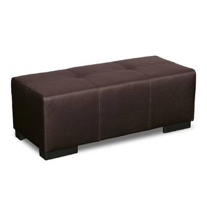 banquette contemporaine / en tissu / en cuir / blanche