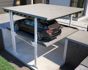 système de stationnement avec plate-forme