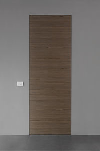 porte intérieure / battante / en bois / de sécurité