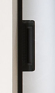 porte intérieure / pour placard / coulissante / en aluminium