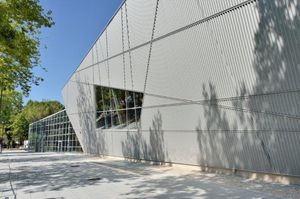 bardage en métal / en tôle / ondulé / en panneau