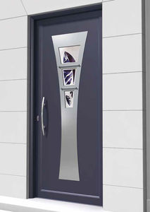 porte d'entrée / battante / en aluminium