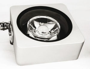 luminaire encastrable au sol / à LED / carré / d'extérieur
