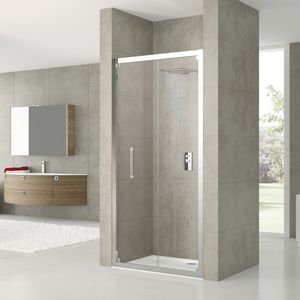paroi de douche pliante / en niche / en verre