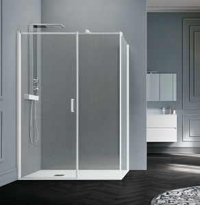paroi de douche battante / d'angle / en niche / en verre