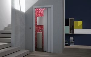 système à galandage pour porte coulissante