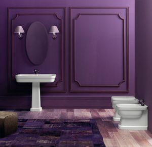 toilettes à poser / en céramique