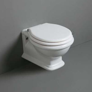 toilettes suspendue / en céramique
