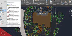 logiciel de conception / sous Autocad / 3D / 2D