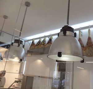 luminaire suspendu / à LED / fluocompact / rond