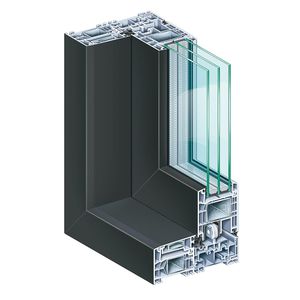 système coulissant pour porte en verre