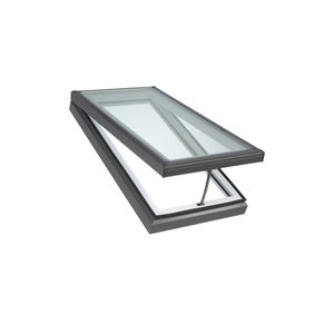 fenêtre de toit à projection / en bois / en aluminium / à double vitrage