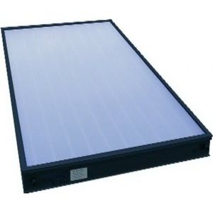 capteur solaire thermique plan / pour chauffage / pour toiture / avec cadre en aluminium